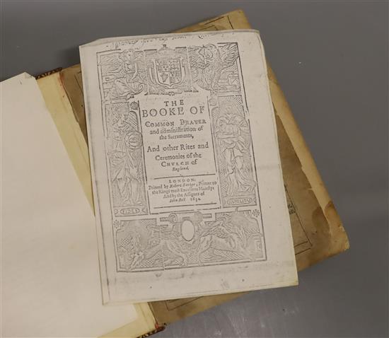 Theology, three 17th century volumes, including Missale Romanum Ex Decreto Sacrosancti,